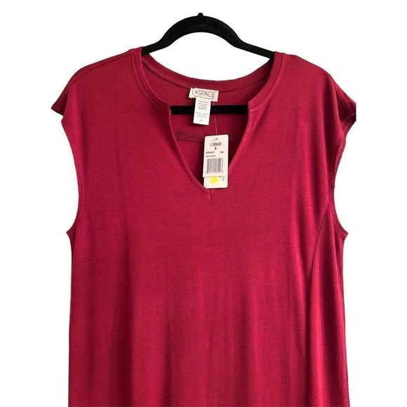 L*Space Robyn Dress in Cabernet - Picture 4 of 7